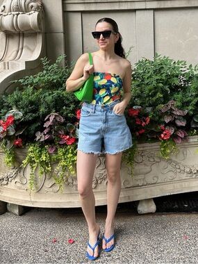 Vibrant Blue Sandals
